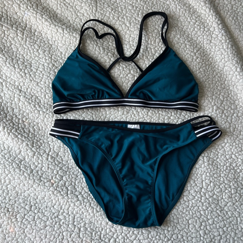 Teal Bikini Set